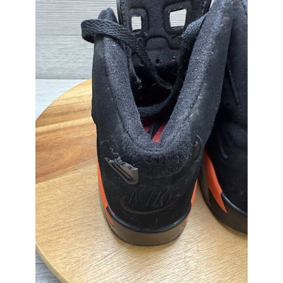 Nike Air Jordan Retro 6 Mid Shoes Black Infrared 384665-060 Women 6.5 - Picture 9 of 15